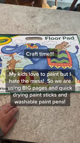 #snowday #artsandcrafts #foryou #paintingwithkids #momtok #sahmoftiktok #sahmactivities #foryoupage