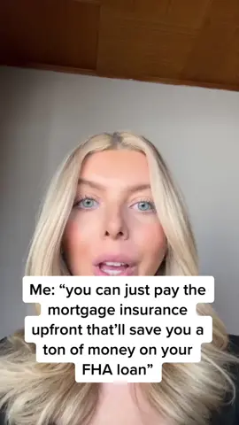 #sideeye #mortgageinsurance #fhaloan #realestate 