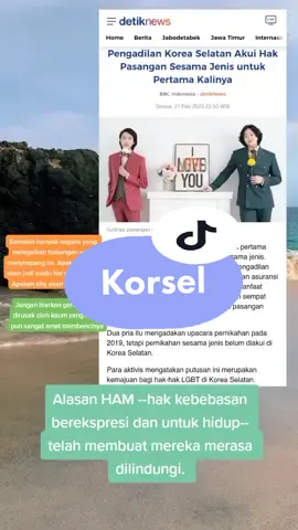 Semua kalau udah dibenturkan sama yang namanya HAM udahlah wassalam. seolah bener semua  #remaja #korsel #zina #videotiktokviral #fyp #updates 