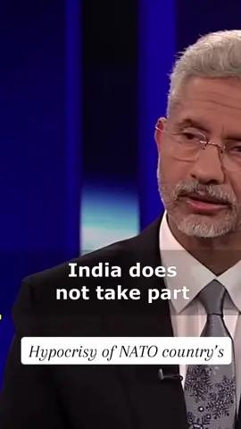 Foreign minister of India S Jaishankar expose nato country’s hypocrisy #indian #forgien #minister #sjaishankar #best #reply #expose #hypocrisy #of #natocountries #india 
