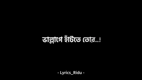 Parbona Ami Charte Toke Black Screen 🥺🖤#fyp #foryou #foryoupage #viral #viralvideo #lyricsvideo #blackscreenlyrics #lyrics_ridu 