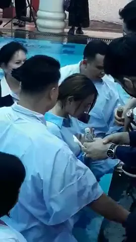 Congrats Dear 🥺 Selamat memulai hidup baru 🤍 Mami pasti bangga melihatmu 😘 #fypシ #fyp #fypdongggggggg #viral #ikatancinta #baptism #tiberias #amandamanopo #foryourpage #viral 