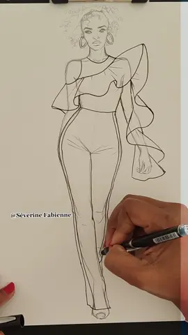 Comment colorier cette nouvelle figurine ?? ✨ Dis-moi en commentaire 😁#stylistedemode #fyp #pourtoi #figurinedemode #fashiondrawing #howtodraw #coursdessindemode 