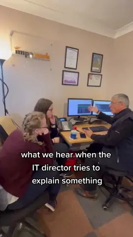 oh yes, we completely understand.... #corporatememe #officehumor #officelife #officetok #itdepartment 