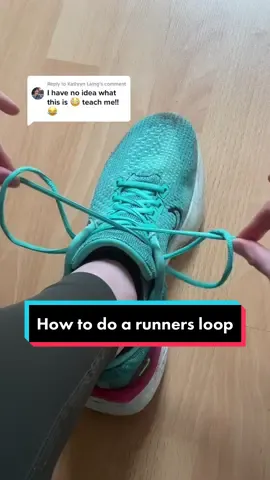 Replying to @Kathryn Laing Here’s a quick video of how I do a runners loop/heel lock, hope that helps! 💗 #runner #Running #runtok #runningtips #runningshoes #runnersloop #LifeHack #howto #howtotiktok #tutorial #runnersofitiktok 