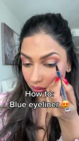 @lancomeofficial recently added new shades to the lash Idôle liner which I have loved since they first launched this liner! The colors are sooo beautiful and wearable! I NEVER wear blue liner but today decided to wear shade 