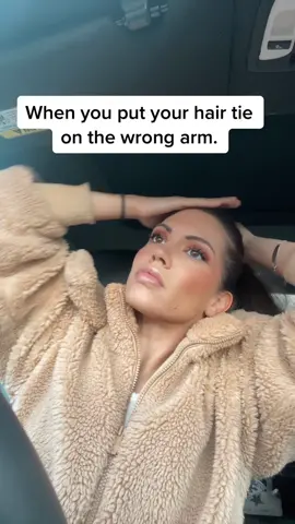 Sometimes it be like that though #hairstyle #hairtok #AXERatioChallenge #ponytailtutorial #ponytail #hairtiechallenge #hairtips #hairtie #relatable #OhNo #ohhellno #funnyvideos #funny #jokes #ohalright 