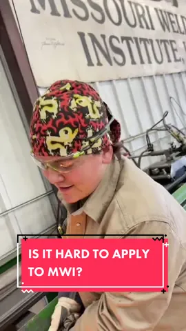 The process is easier than you think! Give us a call at 800-667-5885 to apply for $1000 off if you start in March!  #weldingcareer #migwelding #welder #weldingschool #1776workwear #trades #tradeschool at #missourtiywyeldingskills #careerchange #weld t#welduinglife #ironworker #weldingmachine #training #welders #school #nevada #stlouis #career #mwi #missouriweldinginstitute
