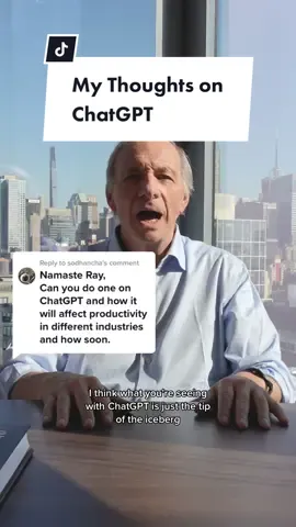 Replying to @sodhancha , My thoughts on #ChatGPT. #raydalio #principles #AI #artificialintelligence