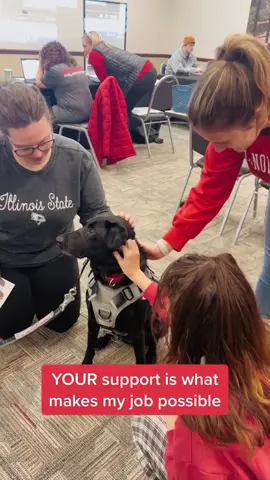 160+ donations ✅  $6,000+ raised ✅ Treats acquired ✅ A big paw-five goes to our Redbirds after #BirdsGiveBack. It’s because of YOU that my humans can provide resources and programs that make our community a safe place to be. ❤️#pawfficersage #therapydog #dogsoftiktok #illinoisstateuniversity #fyp