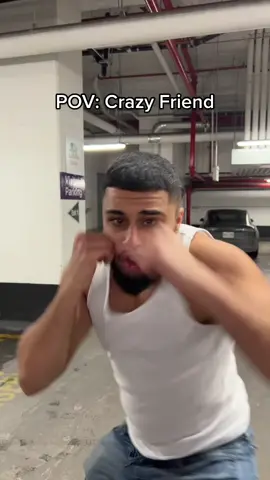 POV: Crazy Friend #fyp #pov #boxing 