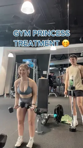 the best gym partner 🫶 #gymcrush #gymbf #gymcouple #couples #gymbae #strongwomen #gymcouplesgoals #couplegoal 
