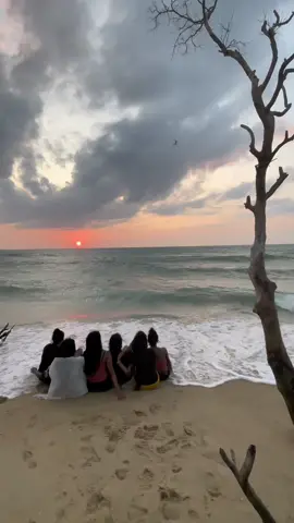 Finally made it after 10 hours  ride🌊🚤🐬 #fyp #junglebunch #vacation #baththalangunduwa #srilanka #beachcamping #wonderlust #girlgang #kalpitiya #adventure #island #travel #camping #paradise 