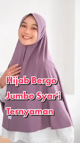 Pas banget kalo lagi nyari Hijab Bergo Syar'i yang super nyaman, kamu wajib punya #hijab #hijabbergo #bergosyari #bergohijabmurah 