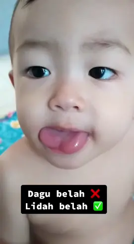 Ini special edition punya🤭 #baby #dagubelah #lidahbelah 