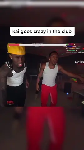 aint nobody told him to go that crazy #kai #kaicenat #foryoupage #funny #viral #trending #club @kai_cenat 