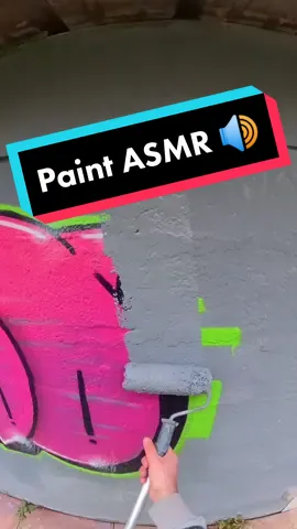 Roll paint ASMR ⚡#asmr #asmrsounds #graffiticolor #graffitiletter #satisfying #asmrpainting #asmrpaint #hervemesc #soundrelaxing #relaxing 