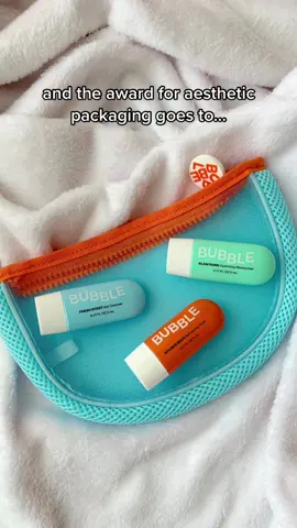 packaging like this makes products even more fun to use 🤩🫧 shop Bubble in my insta bio #bubbleskincare #bubble #bubbleambassador #skincare #skincareproducts #fyp #aestheticpackaging 