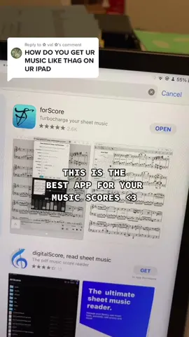 Replying to @✿ val ✿ forscore is da bestttttt #classicalmusic #musicapps #forscore #musicstudent #musictips 