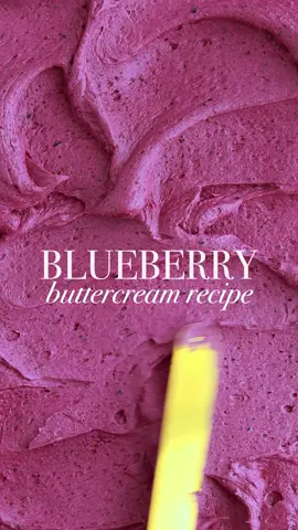 BLUEBERRY BUTTERCREAM (recipe below) 🫐 freeze-dried blueberries give this frosting the prettiest natural color, the most authentic flavor, and the perfect consistency for decorating cakes and cupcakes! About to put this on some lemon cake layers because YUM: ⁣ ⁣ BLUEBERRY BUTTERCREAM⁣ Yield: 3 Cups⁣ ⁣ INGREDIENTS⁣ 3/4 Cup (18g) freeze-dried blueberries⁣ 1 Cup (226g) unsalted butter, room temperature⁣ 3 Tbsp (45ml) whole milk, room temperature⁣ 1 tsp pure vanilla extract⁣ 3 Cups (360g) powdered sugar⁣ pinch of salt⁣ ⁣ INSTRUCTIONS⁣ 1. With a food processor, grind the blueberries into a powder and set aside. Whip the butter using a stand mixer with a paddle attachment on medium-high speed until it’s creamy and light in color (5 minutes).⁣ 2. Add the vanilla, milk, and blueberry powder and continue to mix on medium until fully combined. Add the powdered sugar one cup at a time and mix on low speed, scraping down the bowl and paddle after each addition. Add a pinch of salt and mix on low speed until fully combined and smooth, 1-2 minutes. ⁣ ⁣ Full recipe + ideas for cakes to pair it with are linked in my bio! ✨⁣ ⁣ #blueberry #blueberrycake #buttercream #frosting #freezedried #purplecake #naturalfoodcoloring #cakelover #cakedecorating #baking #BakingFun #satisfying #asmrfood