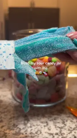 What’s your favorite candy?? #sourcandy  #candyjar #sweettooth #relatable #fyp #candysalad  