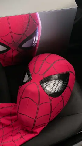 Spider-Man Homecoming Headgear Eyes Can Manipulate With Remote Control #mcu #marvel #spiderman #spidermannowayhome #spidermancosplay #spidermanmask #fyp 