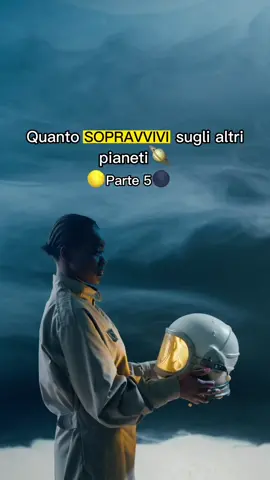 Quanto sopravvivi sugli altri pianeti🥶🪐 #curiosità #interessante #spazio 