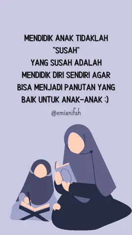 Mendidik diri sendiri adalah PR terberat orang tua. semoga kita senantiasa menjadi panutan yang baik untuk anak-anak 🤍 #ibuhebat #ibudananak #orangtua #iburumahtangga #parenting #mpasihomemade 