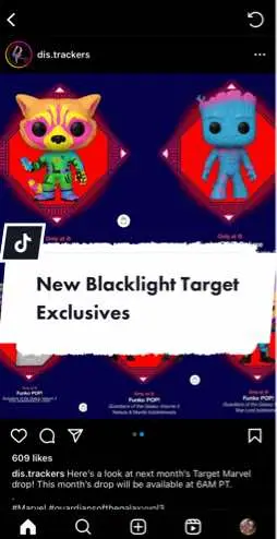 I was right! We're getting new GotG blacklight figures! Out April 10th! ✨ #funko #funkofamily #funkocollector #guardiansofthegalaxy #marvel #funkopop 