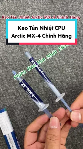 Keo Tản Nhiệt Arctic MX-4 Chính Hãng (Có Cào QR Code Check Real) #keotannhiet #tannhiet #tannhietcpu #arctic #pcbinhduong #maytinhpcbinhduong #tictok2023 #xuhuong2023 