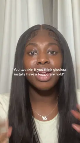 You deffo haven’t heard of our stick it glueless range ps it comes off with water #linkinbio#gluelesswig#gluelessinstall
