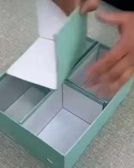How to create a diy organizer using 2 shoe boxes. 👢📦 #organize #organizer #organized #organizewithme #organization #organizingtips #organizinghacks #LifeHack #DidYouKnow #tipsandtricks #upcycle #recycle