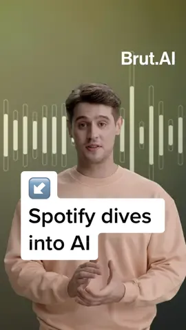 👉Spotify is using #AI to provide users with expertly curated playlists ... 👀To make this video, a Brut journalist wrote an article about Spotify’s new AI-powered #DJ. We then gave that script to an avatar, which was made via Movio. Follow our new page, @brut.ai, as we continue to explore the world of #artificialintelligence. ✅This video has been verified, corrected, and validated by an editor from Brut. ❓Drop your thoughts, questions, and any topics you’d like us to explore in the comments!