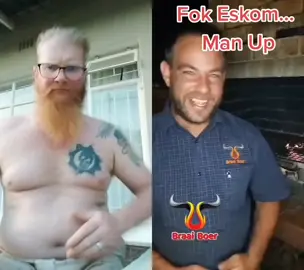 #duet with @Dean Rooifrikkie Gouws @Dean Rooifrikkie Gouws @BraaiBoer7 #braonsbraai #haveafuckingbeer #eskomsepoes🤣🤣☣ #