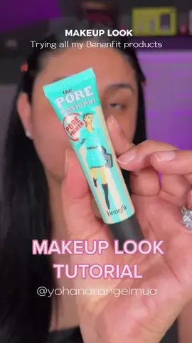 Makeup look tutorial…🤍✨ #makeuplook #benefit #fypシ #yohanarangelmua #tutorial #karolg #maquillaje #tutorialsemaquillaje #latina #midiadia @benefitcosmetics 