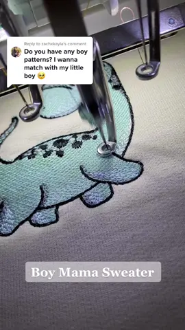 Replying to @zachxkayla #embroideredtshirt #embroideredsweatshirt #mamasweatshirt #boymama #boymamalife #mamaboy 