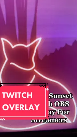 Japan Sunset Twitch OBS Overlay For Streamers  #fyp #kitsune #japan #obsoverlay #twitchoverlay #streamer #videogames #gaming #japantiktok #canva #kawaii #anime #animetiktok #overlay 