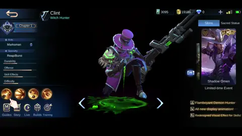 M2 Clint Intro | ML #MobileLegends #Clint #Intro