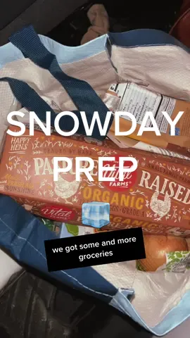 A little snow day prep #boston #massachusetts #snowday #bostonmom 