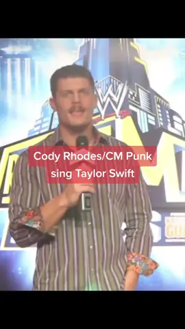 OMG lol 😆  #CodyRhodes #CMPunk #WWE #wweaxxess #codyrhodeswwe #codyrhodesedit #tonedeaf #fyp #foryou #fypシ #wwefunnymoments #rarefootage #codyrhodesfan #codyrhodesfans #tayloswift #taylorswiftsongs #taylorswift22 #funnymoments #wrestlersoftiktok #wwetiktok #cmpunkfan 