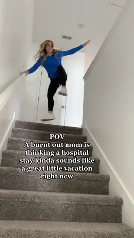 Well…. Maybe 😅 But im also the weirdo that loves being at the hospital after giving birth 😂 #sahm#sahmlife#mom#momlife#momtok#sahmtok#utahmom#toddlermom#sahp#momhumor#sahmhumor#sahphumor#momskit stay at home mom appreciation. Stay at home mom is a real job. Stay at home mom life isnt easy. I love being a stay at home mom and wouldnt trade it for the world.