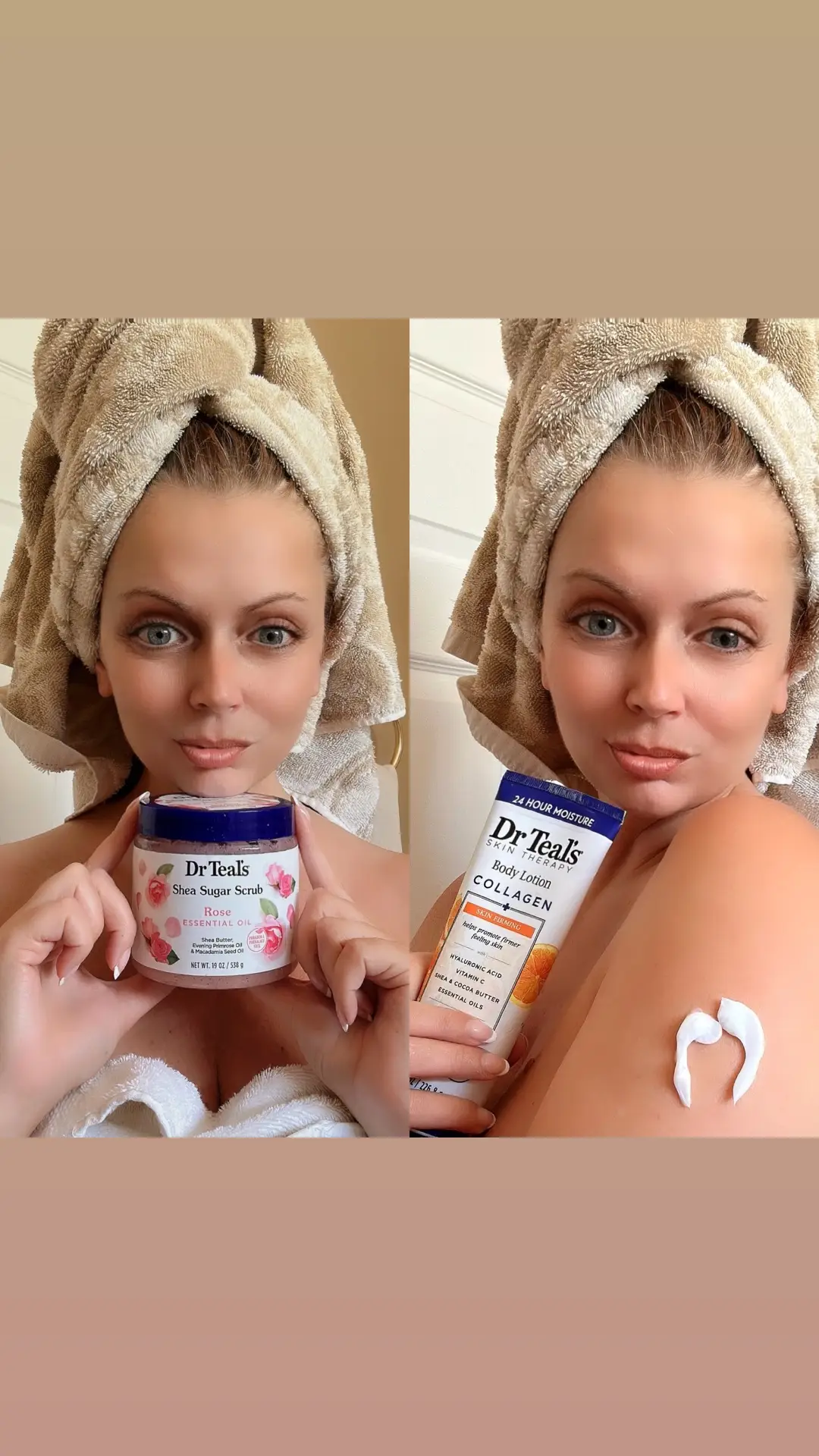 Dr teals sceub and cream.. amazing for tightening up your skin .. @DrTeals, @lnfluenster #DrTealsScrubsReview, #DrTeals
