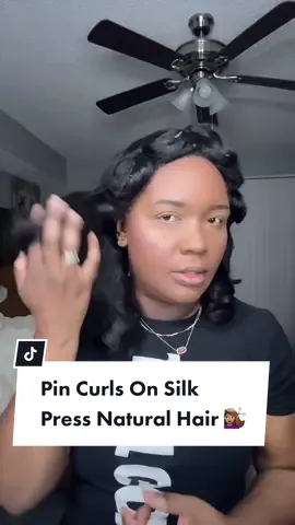 Pin Curl and take down ( edited replay from previous Lives ). Listen we be having fun on this here intanet 🤣🤣🤣 #pincurlset #pincurlgirls #preservingmysilkpress #naturalhairhair #naturalhairtostraight #greenscreenvideo #fypシ 