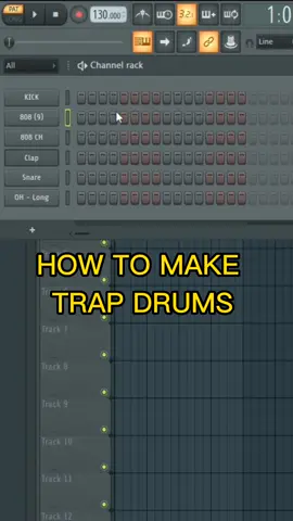 cómo hacer drums de trap en fl studio #flstudiotutorial #trap #drums #producer #trapbeat #beatmaker 