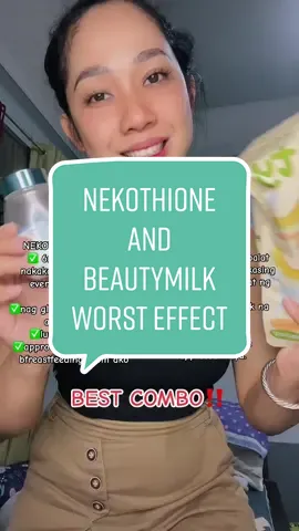 Nekothione and beautymilk side effect! Grabe soldout ang neko. Buti my 1 bottle pakong natitira😂   Di tayo mapapansin ng ceo sa sobrang busy nila😅 #nekothionebykatmelendez #nekothione9in1 #beautymilkbydearface 