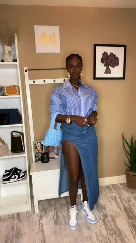 OOTD  #jeanskirtcomeback #jordan1 #fashiontiktok #OOTD 