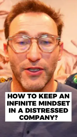 How do you keep and Infinite Mindset in a dostressed company? What other questions do you have? Share them in the comments!