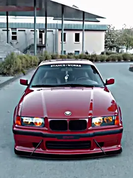 𝐑𝐄𝐃 𝐄𝟑𝟔 🔥 • 🎥 LXAP Production #fyp #car #edit #bmw #e36 #foryoupage 
