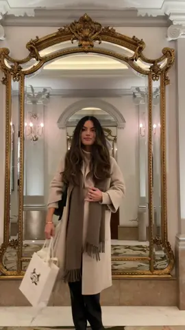 classy outfit check after a beauty event at the four seasons 🤍 #classyoutfit #kempinski #fourseasons #oldmoneyaesthetic #parisianaesthetic 