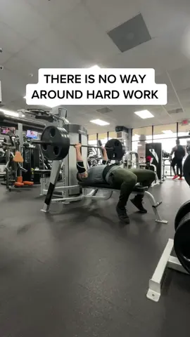 NO WAY AROUND HARD WORK - #boostedfit #fitnessgang💯 #motivationalquotes #Fitness #viral #heavybench 
